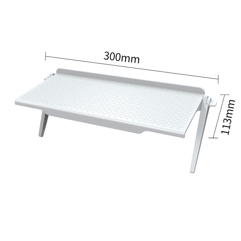Computer monitor screen rack